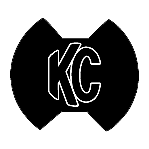 KC HiLITES 6" SlimLite LED Cover Overlays - Universal - StickerFab