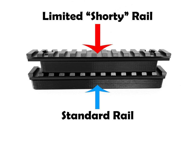 Picatinny Accessory Rail V2 (13 Slot, Optional Phone or GoPro Mount) - 2021+ Bronco - StickerFab