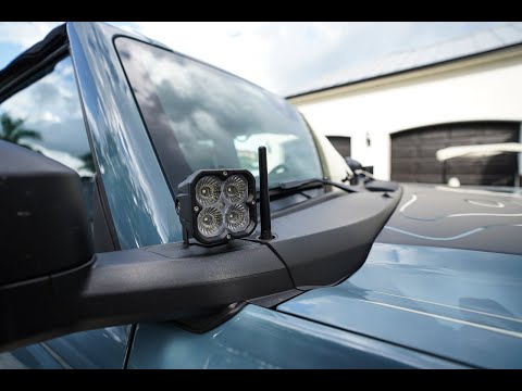 BuiltRight Stubby Perfect Fit Antenna - 2021+ Bronco / 2021+ F-150 / 2021+ Super Duty