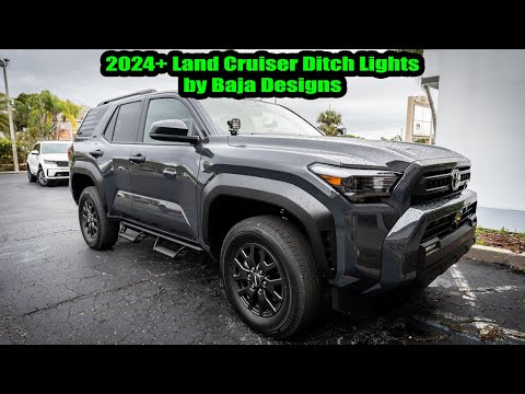 KC HiLiTES / Baja Designs A-Pillar Ditch Light Kit - 2024+ Land Cruiser