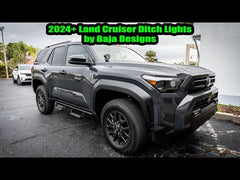 KC HiLiTES / Baja Designs A-Pillar Ditch Light Kit - 2024+ Land Cruiser