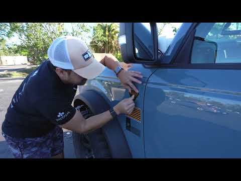 Outer Banks Fender Badge Overlays - 2021+ Bronco