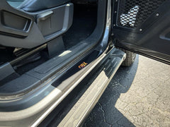 Printed Series Door Sill Protectors - 2021+ Bronco 2/4 Door - StickerFab