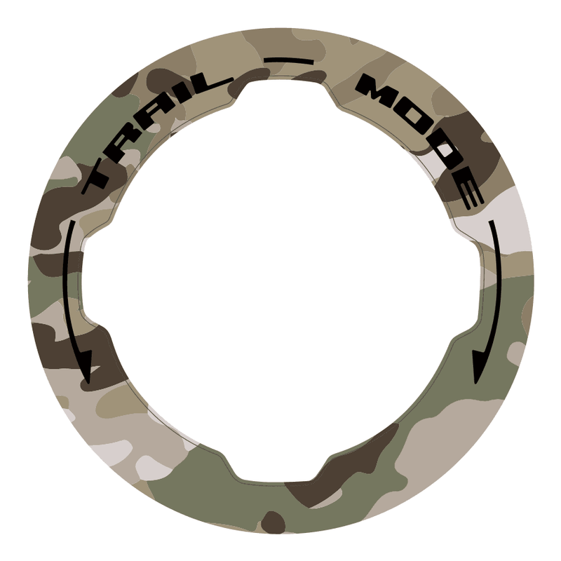 Printed Series GOAT Mode Dial Ring Overlay V2.1 - 2021+ Bronco - StickerFab