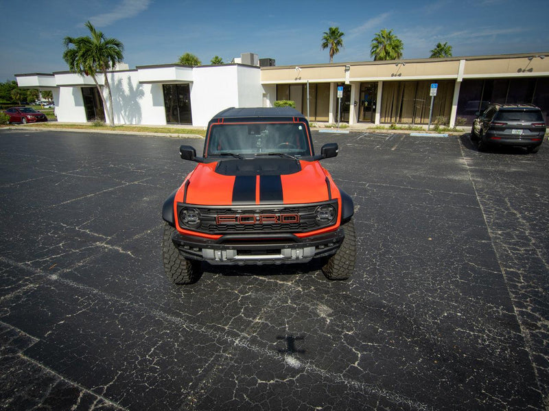 Racing Hood Stripes V1 - 2022+ Bronco Raptor - StickerFab