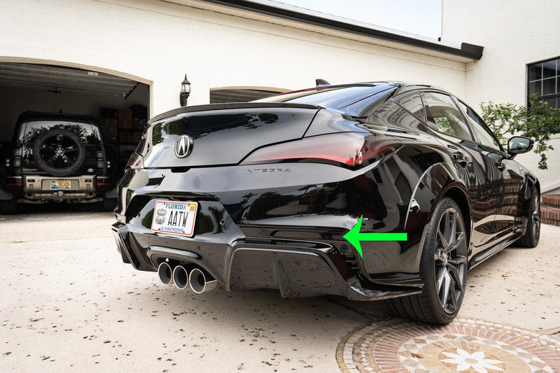 Rear Sidemarker Black Out Overlays - 2023+ Integra - StickerFab