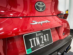 Rear Supra Emblem Overlay (Various Colors) - 2020+ Supra - StickerFab