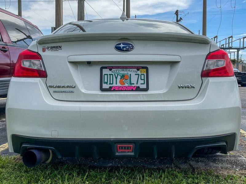 Red Facelift 1.5 Tail Light Overlays - 2015-2021 Subaru WRX / STI - StickerFab