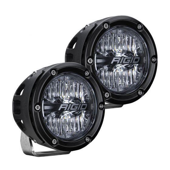 Rigid A-Pillar Light Kit with 360 Spot and 360 Drive Lights - 2021+ Bronco - StickerFab