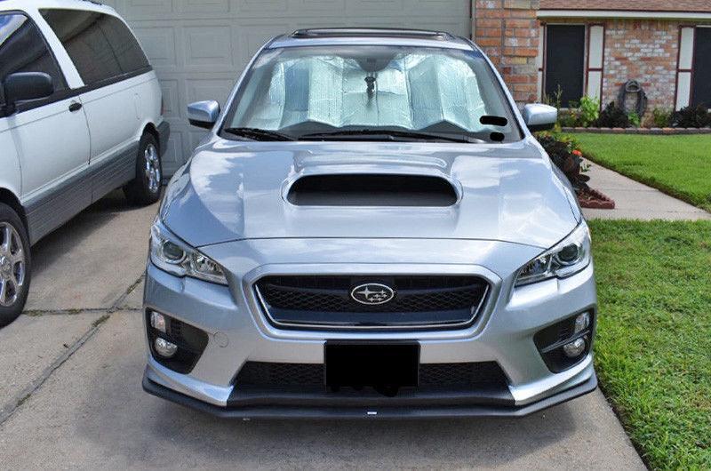 S207 Style Lower Bumper Overlay (Carbon Vinyl, Gloss Black, or Matte Black) - 2015-2017 WRX / STI - StickerFab