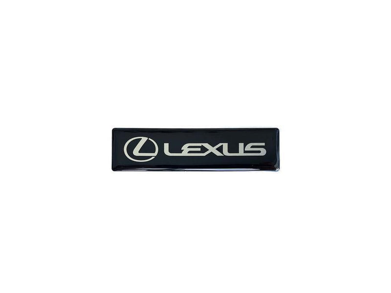 Single Lexus Logo Emblem for Weathertech All Weather Floor Mats - StickerFab