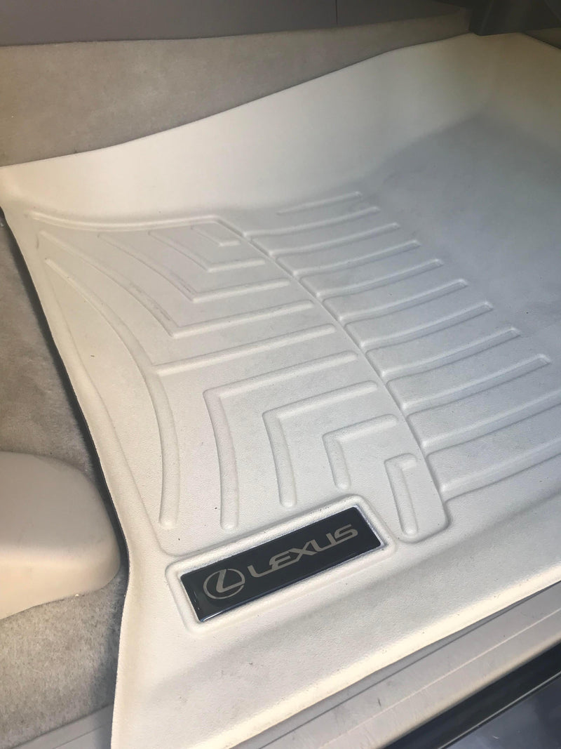 Single Lexus Logo Emblem for Weathertech All Weather Floor Mats - StickerFab