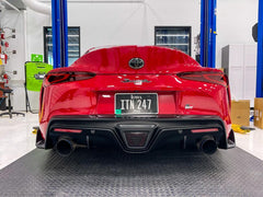 Smoked or Red Aftermarket F1 Overlay - 2020+ Supra - StickerFab