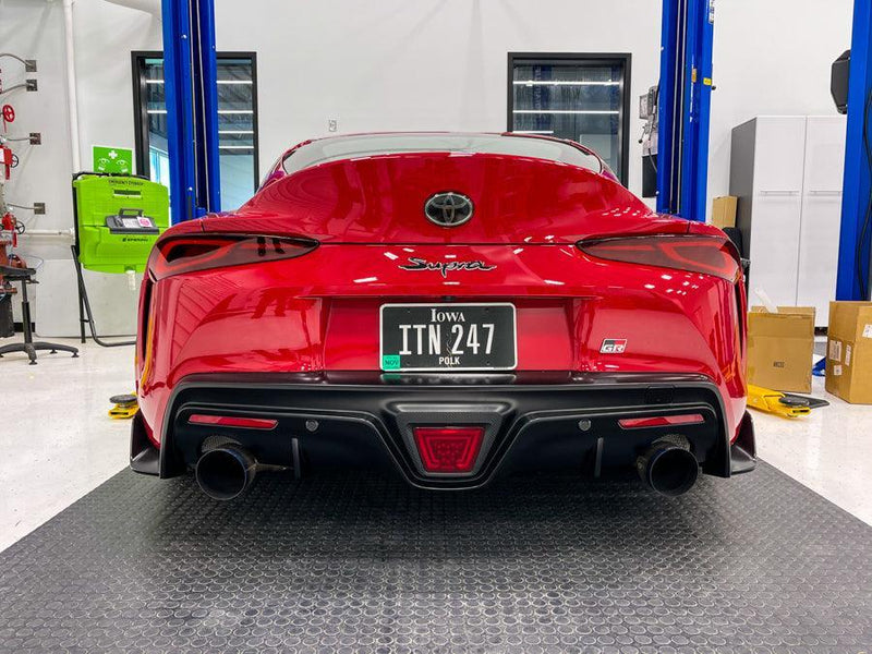 Smoked or Red Aftermarket F1 Overlay - 2020+ Supra - StickerFab