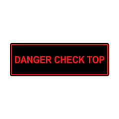 Soft Top Warning Labels - 2021+ Bronco - StickerFab