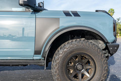 Solid Fender Overlays - 2021+ Bronco - StickerFab