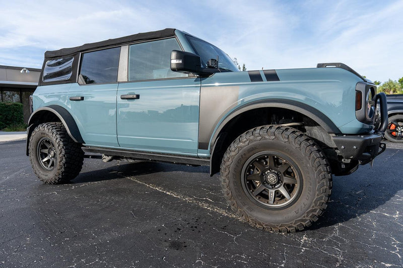 Solid Fender Overlays - 2021+ Bronco - StickerFab