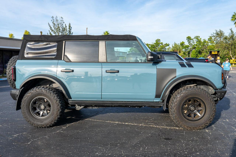 Solid Fender Overlays - 2021+ Bronco - StickerFab