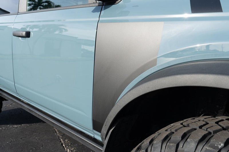 Solid Fender Overlays - 2021+ Bronco - StickerFab