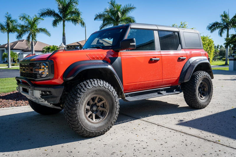 Solid Fender Overlays - 2022+ Bronco Raptor - StickerFab