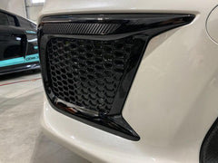 Special Edition Dark Smoke Carbon Fiber JDM DRL Bezel Overlays - 2018-2021 WRX / STI - StickerFab