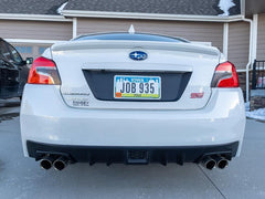 Special Edition Version Zero Tail Light Overlays - 2015-2021 WRX / STI - StickerFab