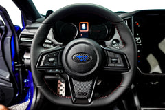 Steering Wheel Emblem Overlay fits 2022+ WRX - StickerFab