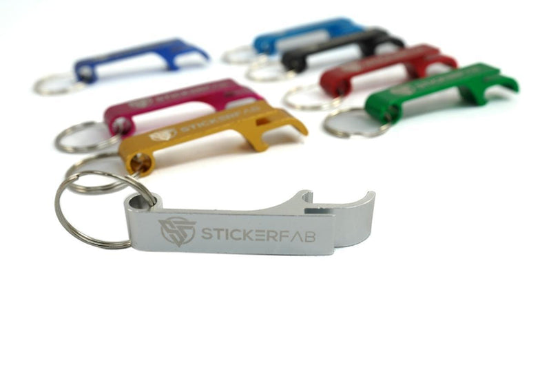 StickerFab Keychain Bottle Opener - Universal - StickerFab