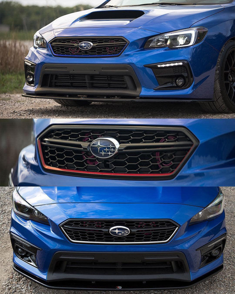 Subaru WRX STI S208 Type RA Style Grille Pinstripe - 2018-2021 WRX / STI - StickerFab