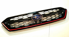 Subaru WRX STI S208 Type RA Style Grille Pinstripe - 2018-2021 WRX / STI - StickerFab