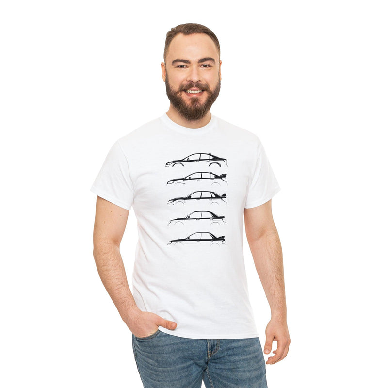 Subie Sedans Silhouette Shirt - WRX - StickerFab