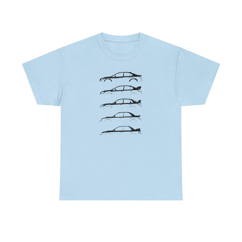 Subie Sedans Silhouette Shirt - WRX - StickerFab