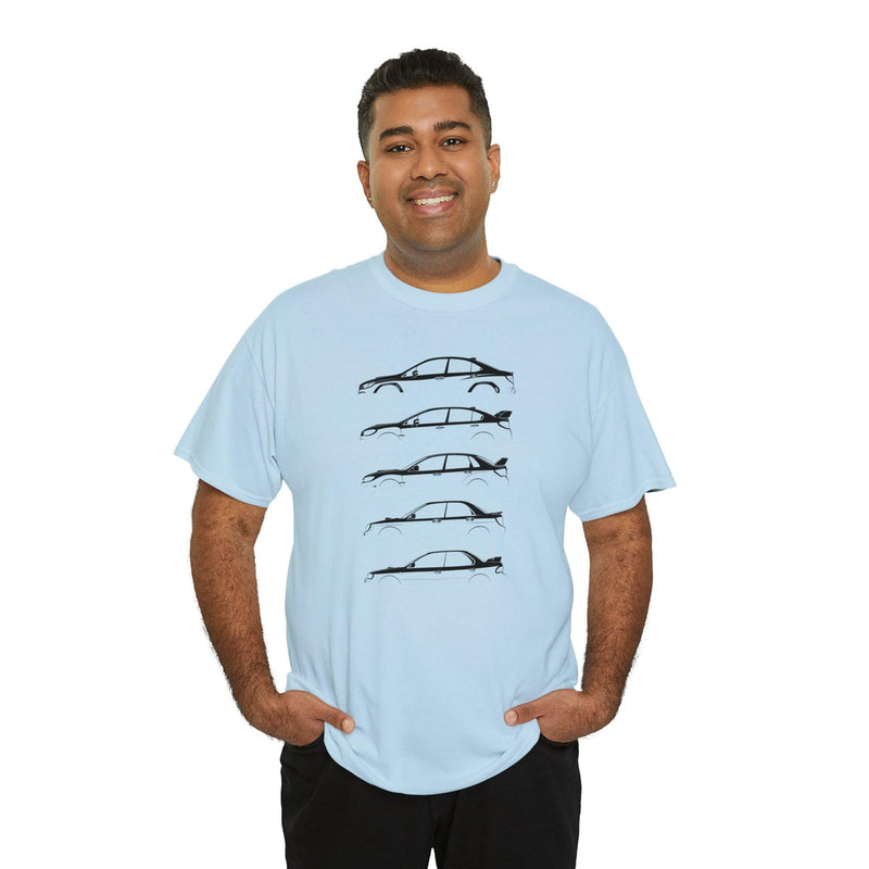 Subie Sedans Silhouette Shirt - WRX - StickerFab