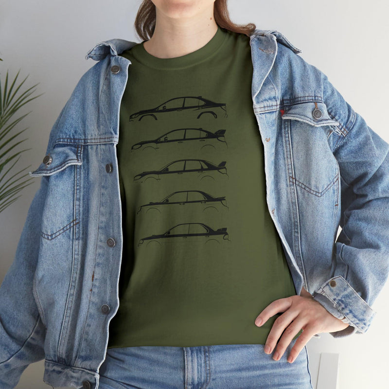 Subie Sedans Silhouette Shirt - WRX - StickerFab