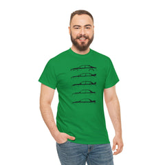 Subie Sedans Silhouette Shirt - WRX - StickerFab