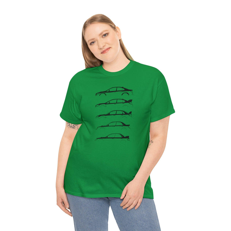 Subie Sedans Silhouette Shirt - WRX - StickerFab