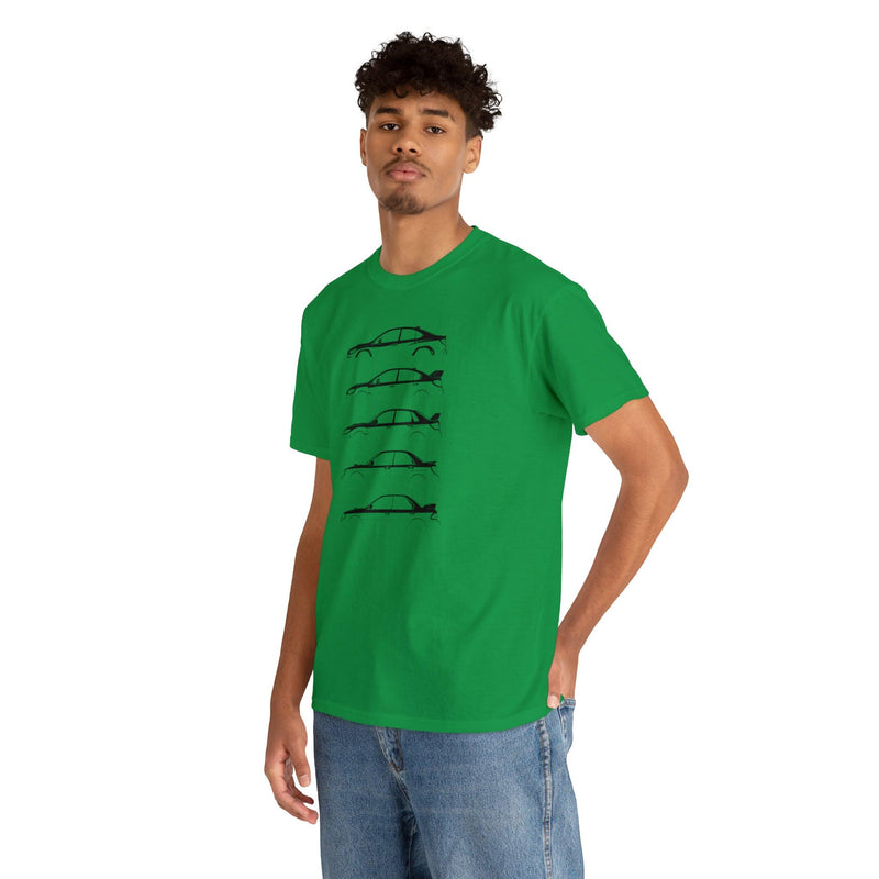 Subie Sedans Silhouette Shirt - WRX - StickerFab