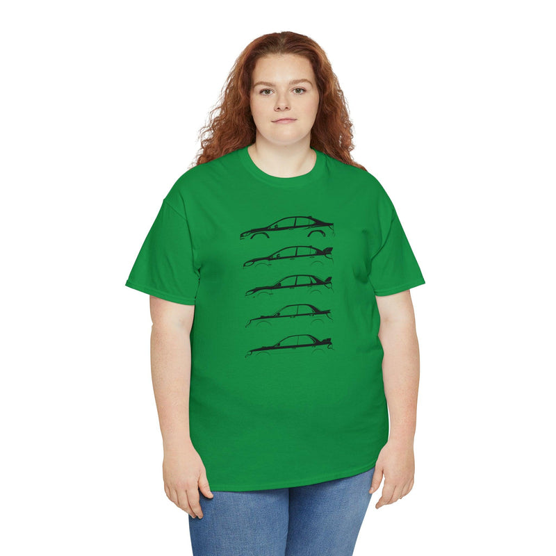 Subie Sedans Silhouette Shirt - WRX - StickerFab