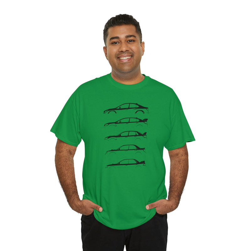 Subie Sedans Silhouette Shirt - WRX - StickerFab