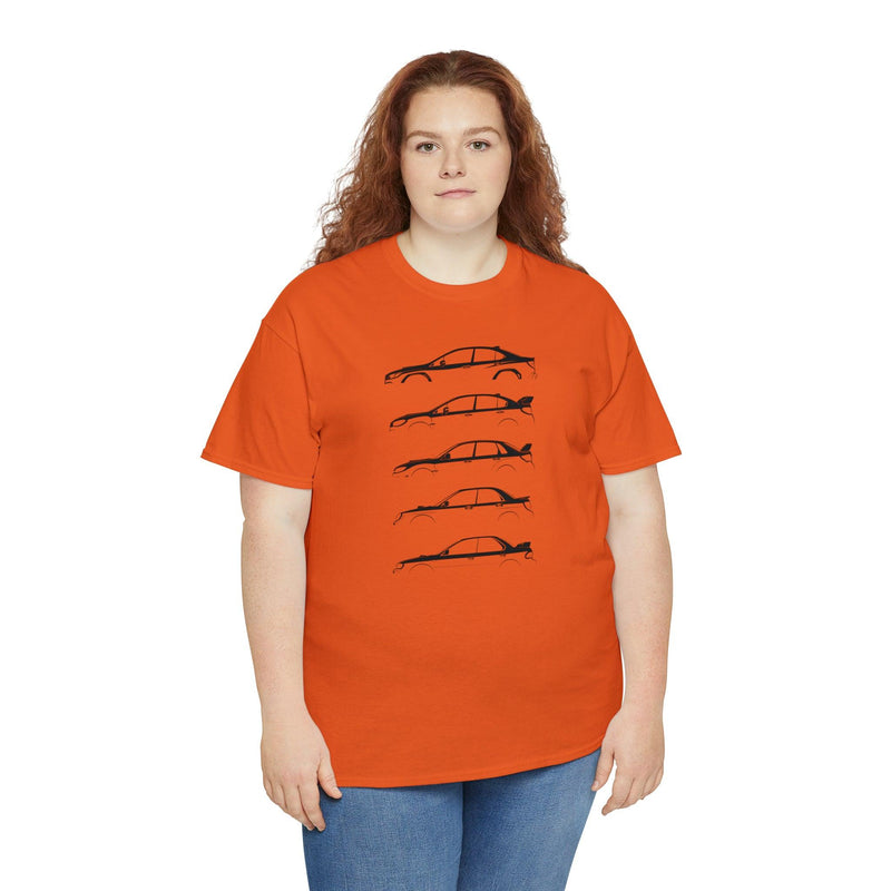 Subie Sedans Silhouette Shirt - WRX - StickerFab