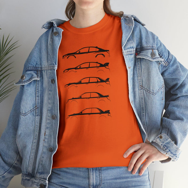 Subie Sedans Silhouette Shirt - WRX - StickerFab