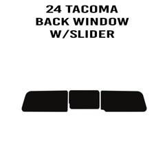 Easy DIY Window Tint Kit - 2024+ Tacoma Double Cab - StickerFab