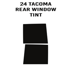 Easy DIY Window Tint Kit - 2024+ Tacoma Double Cab - StickerFab