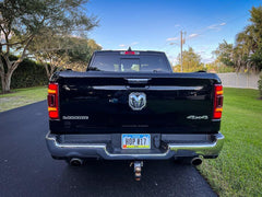 Tail Light Overlays - 2019-2022 RAM 1500 (w/ Blind Spot and Cross Path Detection) - StickerFab