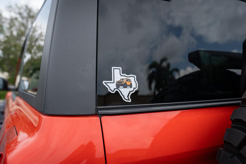 Texas 6th Gen 3.5" Sticker - Universal - StickerFab