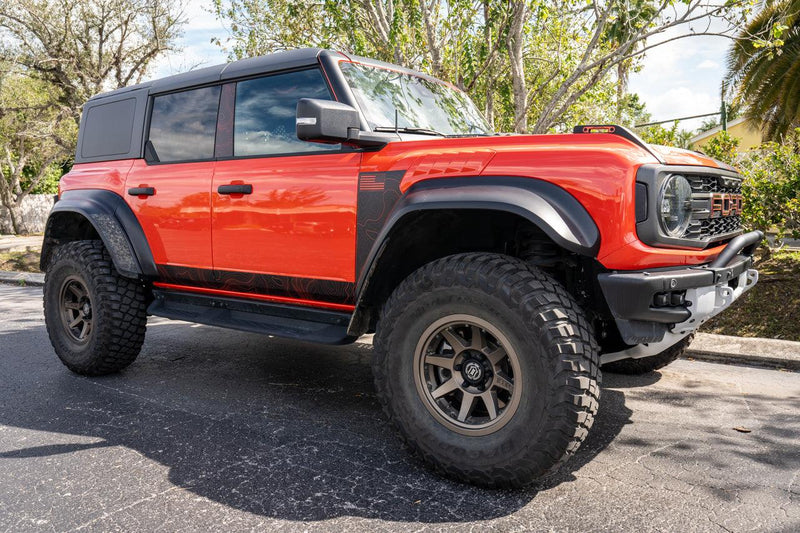 Topo Lower Door Protection - 2021+ Bronco - StickerFab