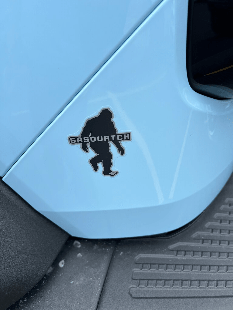 Ford OEM Heritage Sasquatch Sticker - 2021+ Bronco - StickerFab