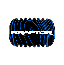 Braptor Rigid SR-M Light Cover Topo Overlays - 2022+ Bronco Raptor - StickerFab