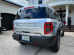 Version 1 Tail Light Overlays - 2021+ Bronco Sport - StickerFab