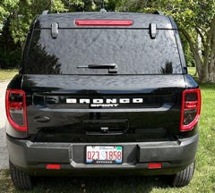 Version 1 Tail Light Overlays - 2021+ Bronco Sport - StickerFab